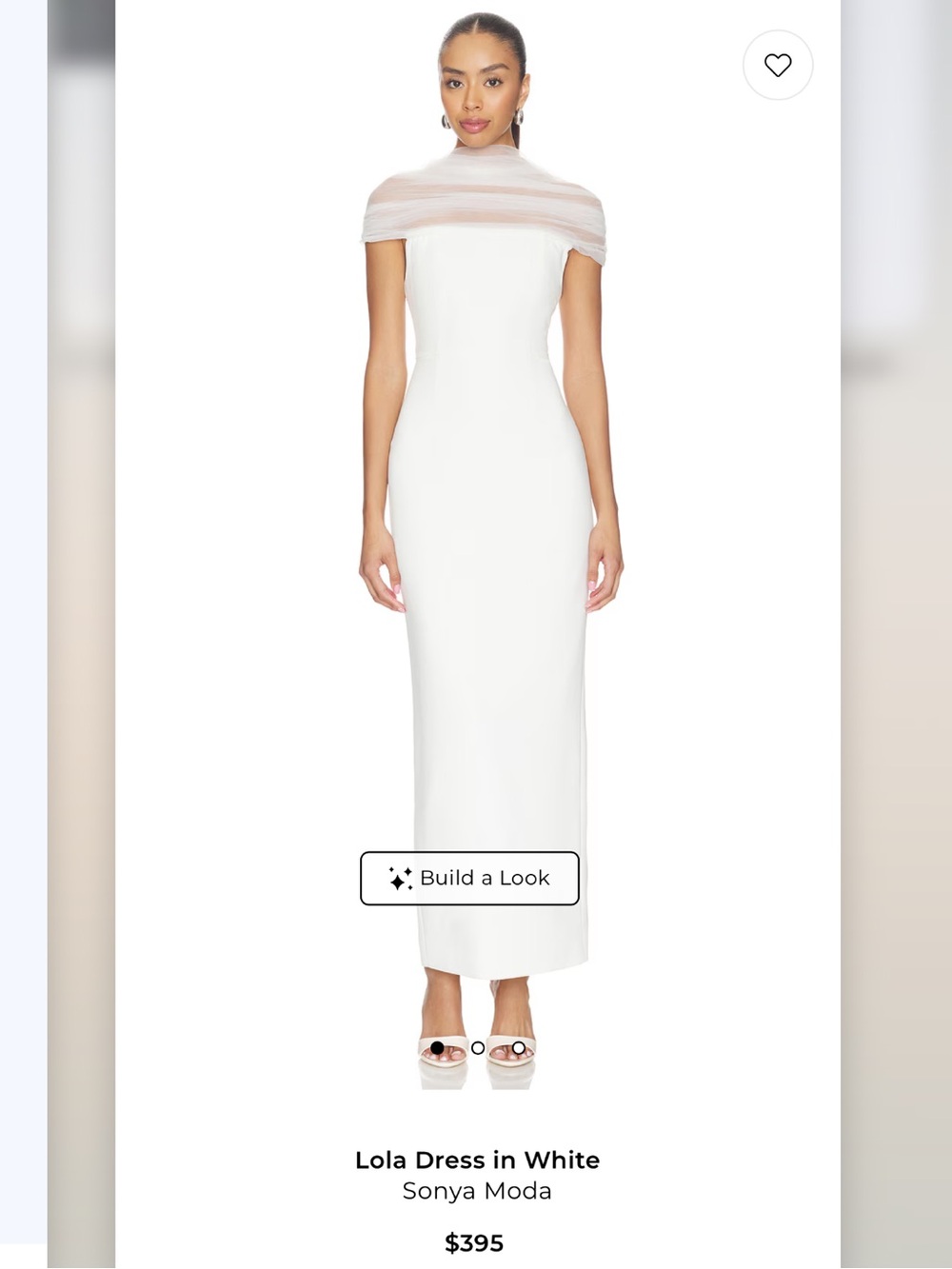 Sonya Moda Off-Shoulder Maxi Dress in White